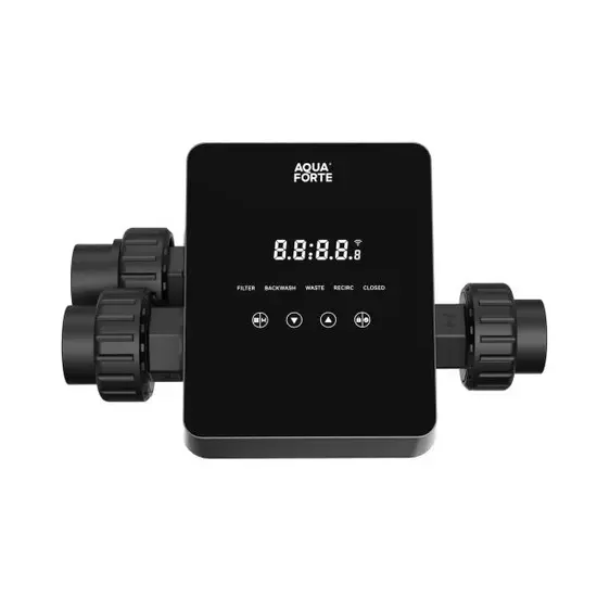 iWash Universele automatische 6-wegklep voor filters met zij-aansluiting iWash