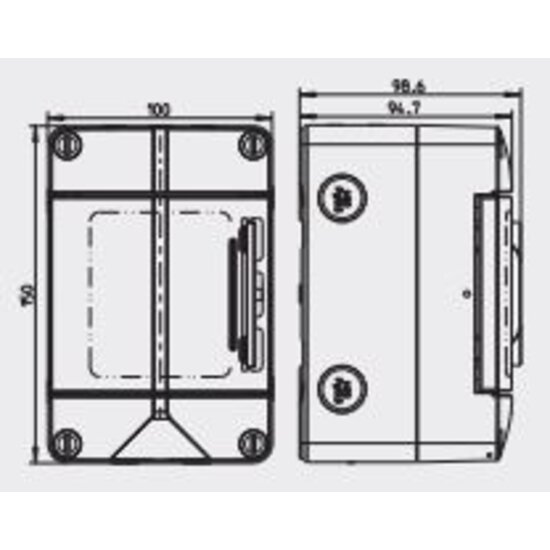 AstralPool Relais 25A 230V AC 50Hz met relaisbox - Astralpool