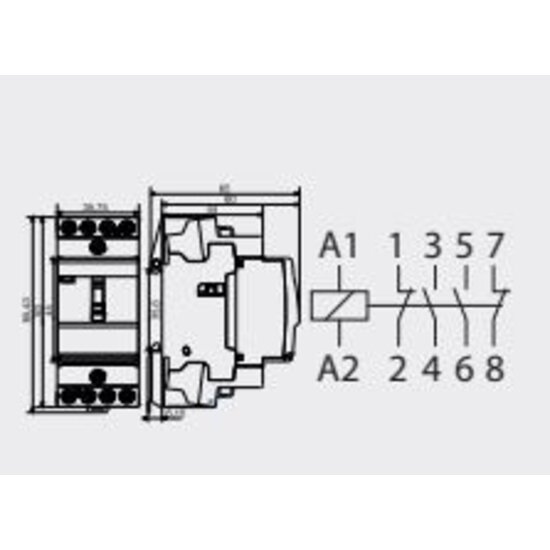 AstralPool Relais 25A 230V AC 50Hz met relaisbox - Astralpool