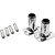 W'eau RVS Verankeringsset Zwembadtrap AISI 304 - W’eau