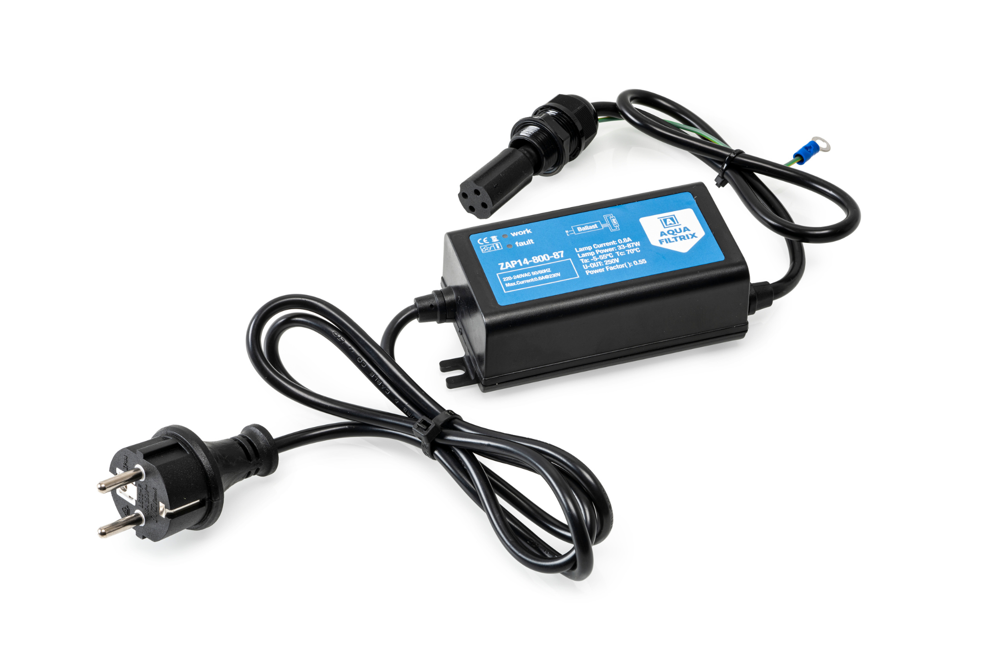 Aquafiltrix Ballast ZAP14‑800‑87 UV - Aquafiltrix