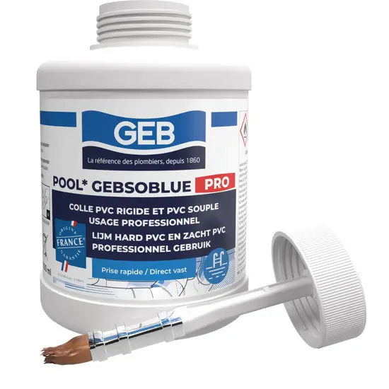 GEB Pool Gebsoblue PRO zwembadlijm met THF 500ml  - GEB