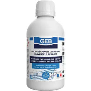 Universele vloeibare PVC reiniger 250ml - GEB