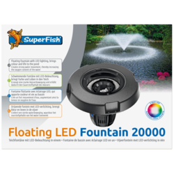 Floating Led Fountain 20000 - SuperFish - Doos Kapot