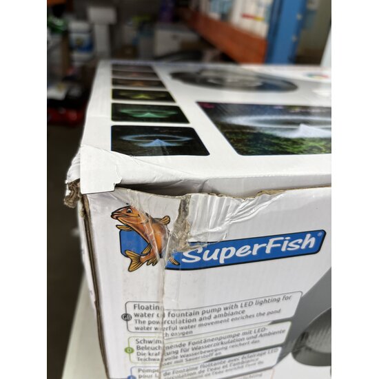 SuperFish  Floating Led Fountain 20000 - SuperFish - Eenmaal gebruikt