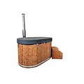 Sofuro Hottub ovaal 200cm - 2 persoons - interne houtkachel - Sofuro
