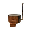 Sofuro Hottub rond 200cm - 4-6 persoons - interne houtkachel - Sofuro