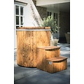Sofuro Ijsbad rond 100cm thermowood - 1 persoon - box trap - Sofuro