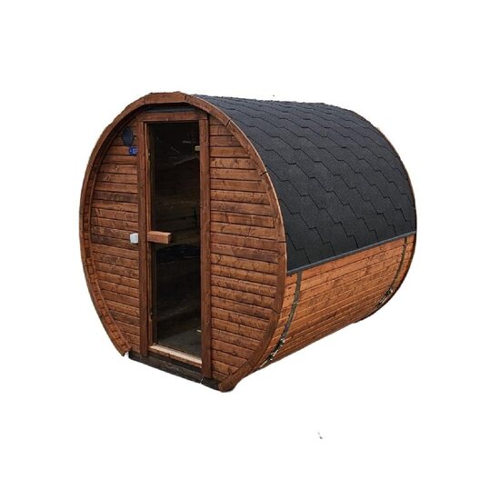 Sofuro Barrelsauna 2 meter - 6 persoons - Harvia houtkachel - Sofuro