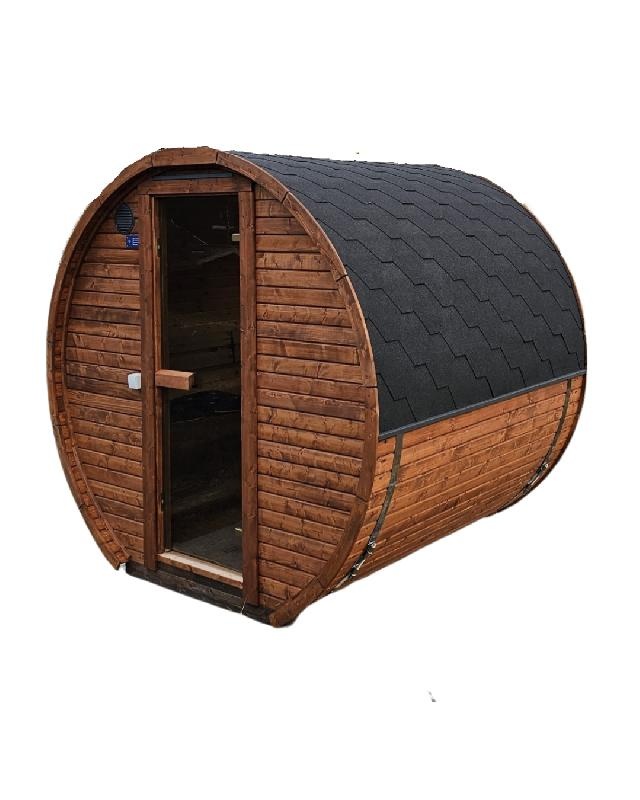 Sofuro Barrelsauna 2 meter - 6 persoons - Harvia houtkachel - Sofuro
