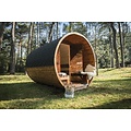 Sofuro Barrelsauna 2 meter - 6 persoons - Harvia houtkachel - Sofuro