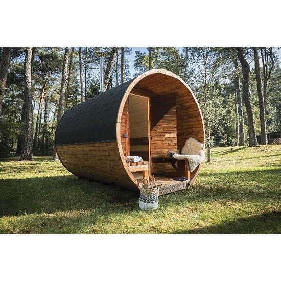 Sofuro Barrelsauna 2 meter - 6 persoons - Harvia houtkachel - Sofuro