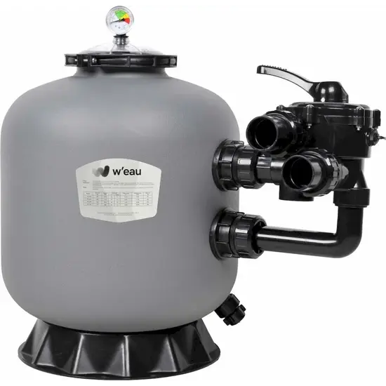 W'eau HDPE-700 side mount zandfilter 20m³ - W'eau