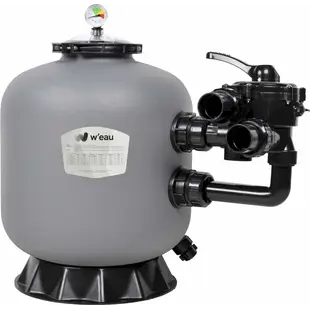 S-450 glasvezelversterkt sidemount zandfilter 8m³ - W'eau