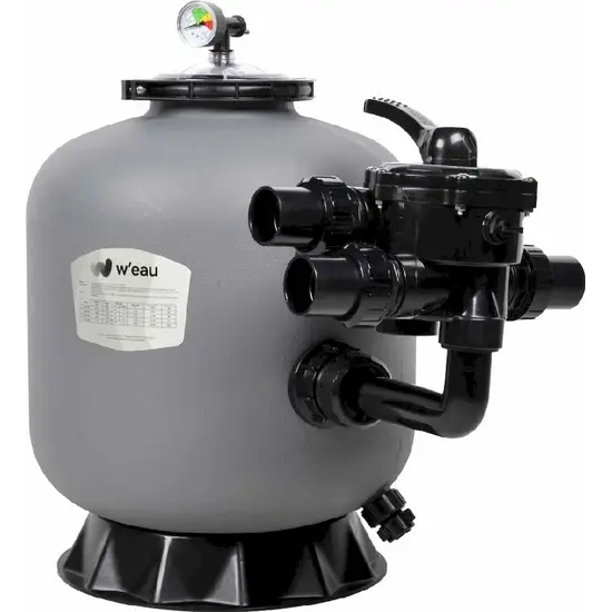 W'eau S-450 glasvezelversterkt sidemount zandfilter 8m³ - W'eau