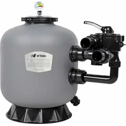 S-500 glasvezelversterkt sidemount zandfilter 12m³ - W'eau