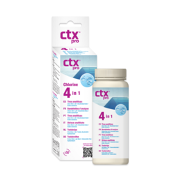 4-in-1 Chloor teststrips - CTX