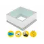 W'eau High Density Polystyreen Plunge Pool zelfbouwpakket - 2,00 x 2,00 x 1,20 m