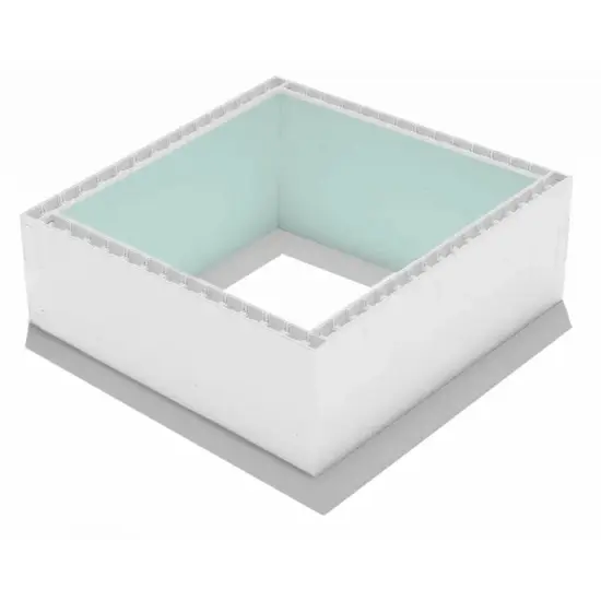 W'eau High Density Polystyreen Plunge Pool zelfbouwpakket - 3,00 x 3,00 x 1,20 m