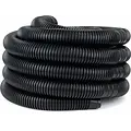W'eau Zwembadslang 32 mm - 4 meter - Zwart