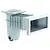 Weltico Skimmer A400 panelen/prefab/liner wit - Weltico
