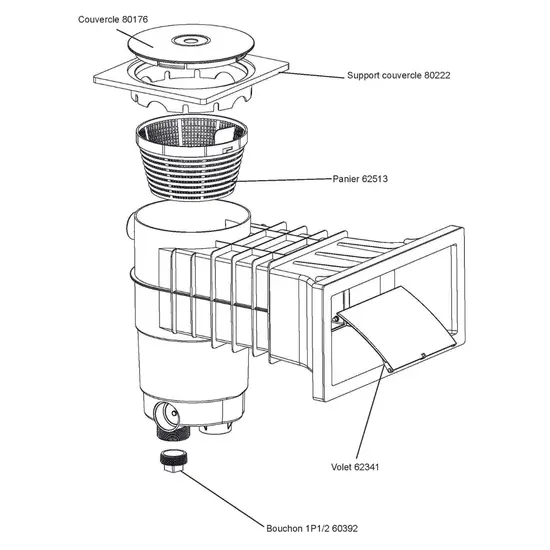 Weltico Skimmer A400 Weltico | panelen/prefab/liner | wit