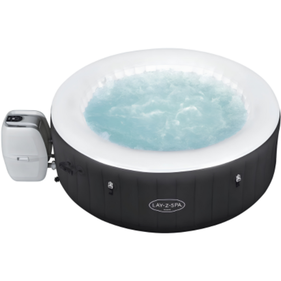 Lay-Z-Spa Jacuzzi  1,80 m x 66 cm Miami AirJet 4 Zwart - Lay-Z-Spa