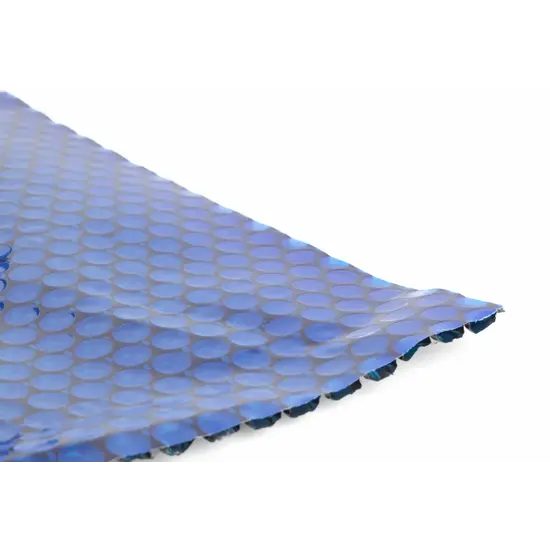 W'eau Solar cover ovaal - 488/485 x 305/360 cm (zeilmaat 468 x 278) - Zwart/Blauw - W'eau