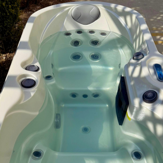 Wellness Tub Loveseat Spa – Luxe 2-persoons Teak - Wellness Tub