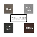 Wellness Tub Loveseat Spa – Luxe 2-persoons Teak - Wellness Tub