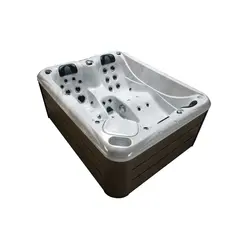 Infinity Spa 006 Light Grey - 3 Persoons Jacuzzi - Wellness Tub
