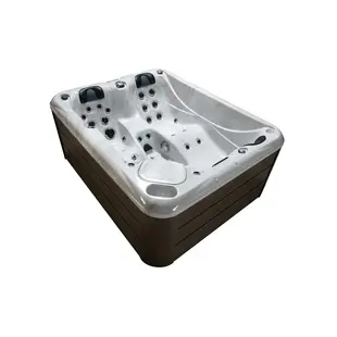Infinity Spa 006 Light Grey - 3 Persoons Jacuzzi - Wellness Tub