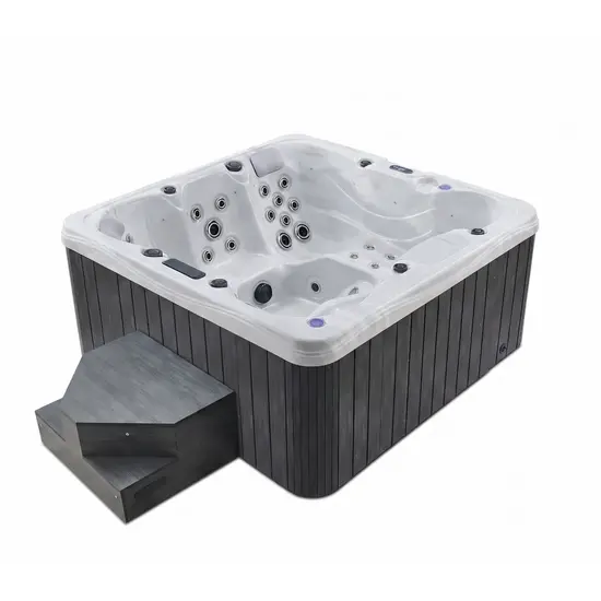 W'eau  Geneva spa – 5 persoons – 70 jets – 2 ligplaatsen – Full Foam isolatie – Balboa besturing