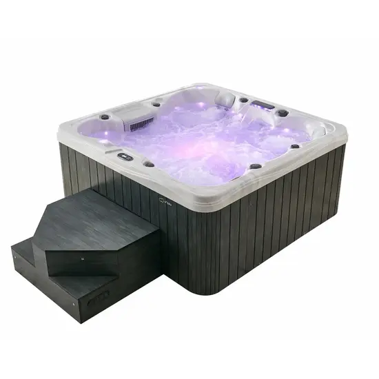 W'eau  Geneva spa – 5 persoons – 70 jets – 2 ligplaatsen – Full Foam isolatie – Balboa besturing