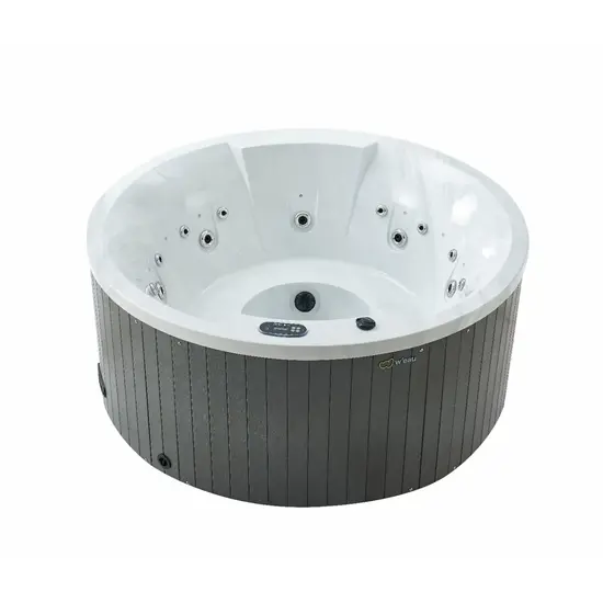 W'eau Orta spa – 4 persoons – 20 massagejets – Plug & Play – Balboa besturing – warmtepomp voorbereid