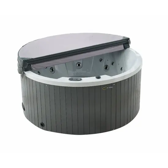 W'eau Orta spa – 4 persoons – 20 massagejets – Plug & Play – Balboa besturing – warmtepomp voorbereid