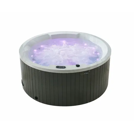 W'eau Orta spa – 4 persoons – 20 massagejets – Plug & Play – Balboa besturing – warmtepomp voorbereid