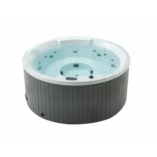 W'eau Orta spa – 4 persoons – 20 massagejets – Plug & Play – Balboa besturing – warmtepomp voorbereid