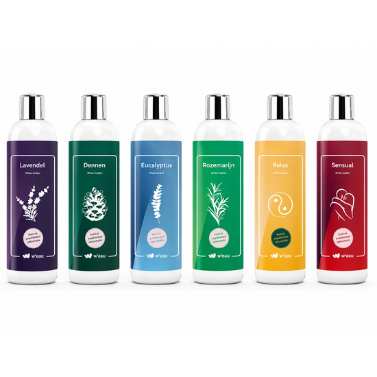 W'eau Spa geurenpakket 6x250ml - W'eau