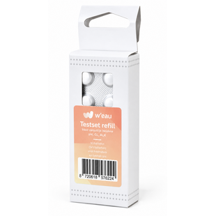 Refill pack voor manuele tester (Chloor, pH en Alkaliteit) 60 stuks - W'eau