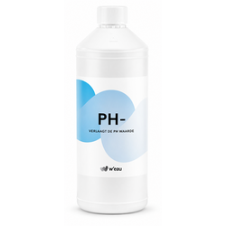 Vloeibare pH minus (1L) - W'eau