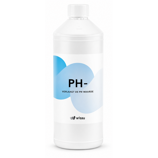 W'eau Vloeibare pH minus 1L - W'eau