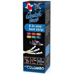 Quick Test 6 in 1 Teststrips Pond - Colombo