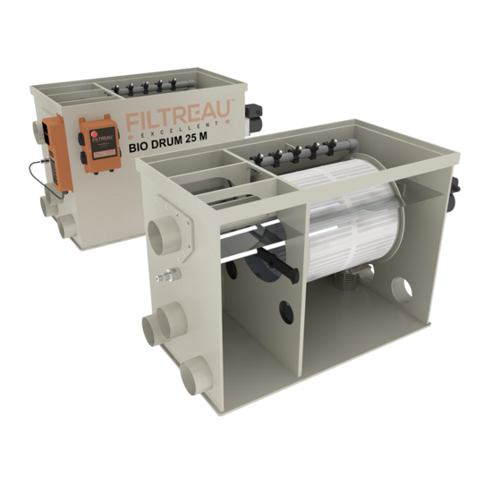 Filtreau Excellent Bio Drum 25 M Filtersysteem - Filtreau