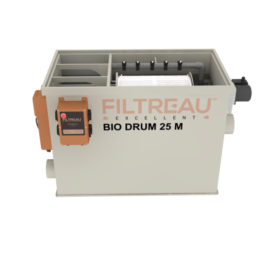 Filtreau Excellent Bio Drum 25 M Filtersysteem - Filtreau