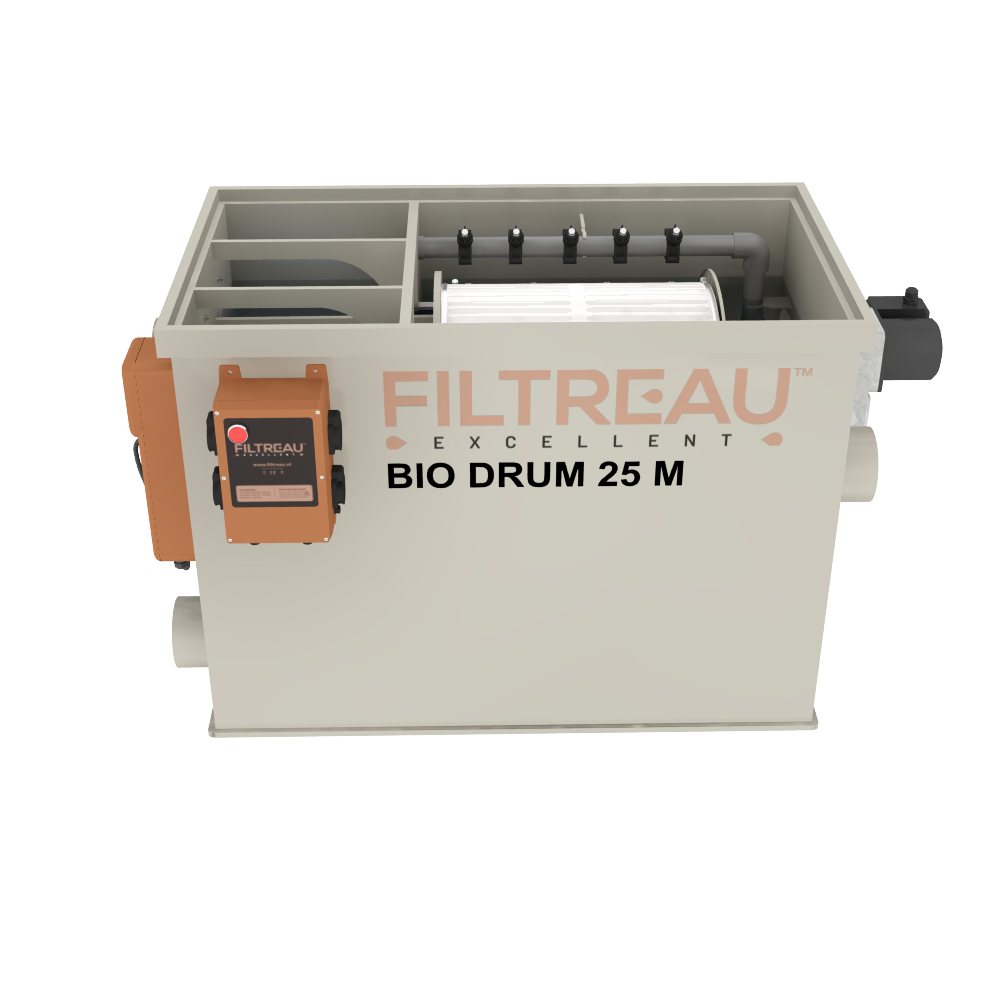 Filtreau WMC Excellent Bio Drum 25 M Filtersysteem - Filtreau