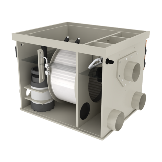 Filtreau Excellent Bio Drum 10 XS Filtersysteem - Filtreau