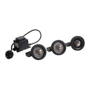 Verlichtingset fontein 3x6 Watt - AquaForte