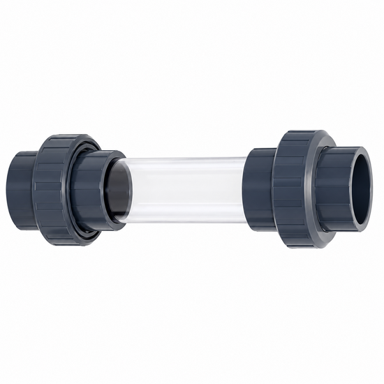 Cepex Zicht/inspectieglas met 3-delige koppeling Ø63 mm - Cepex