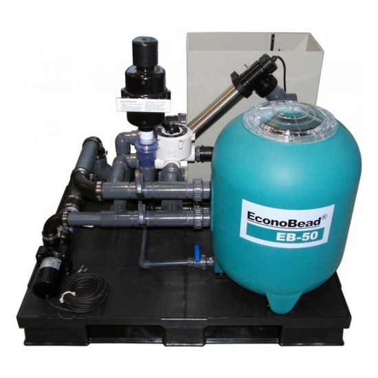 AquaForte Beadfilter compleet filtersysteem EB50 - AquaForte